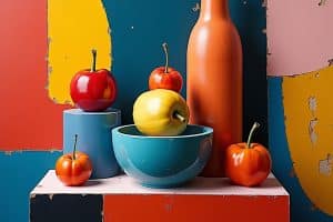 Stillleben abstrakt: Moderne Kunst neu interpretiert