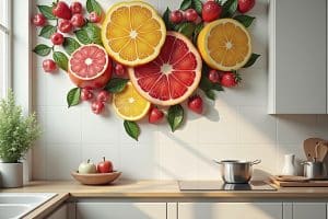 3D-Wandtattoos für deine Küche: Frischer Look