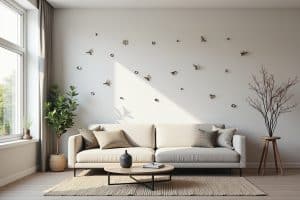 Moderne Wandtattoos fürs Wohnzimmer entdecken