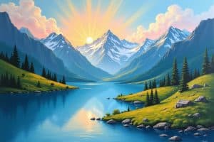 Einfache Acryl Malen Ideen für Anfänger