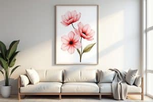 Wandbilder Blumen für dein Zuhause