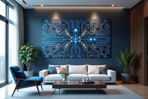 Wandbilder Technik für deine moderne Einrichtung