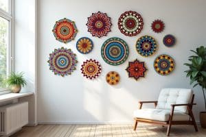 15 Mandala Wandbilder zum Selbermachen