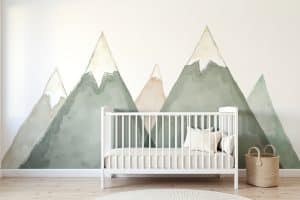 14 Wandbilder Berge im Kinderzimmer