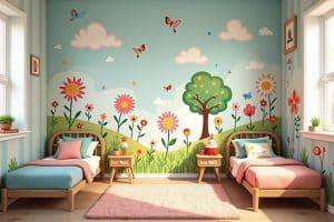 15 Wandbilder malen fürs Kinderzimmer Ideen