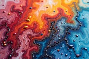 14 Pouring Techniken Acryl Ideen