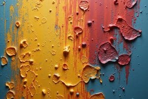 17 Ideen: Leinwand mit Strukturpaste gestalten