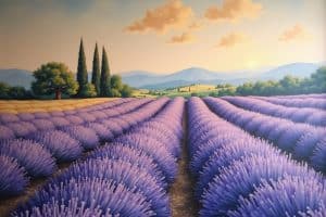 Wandbilder Lavendel: Ein Hauch Provence