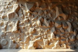 Wandbilder aus Steinen