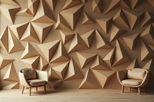 Holz-Mosaik-Wandbilder