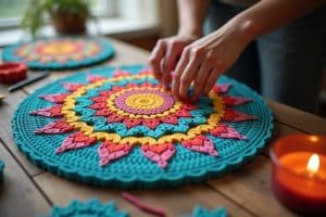 Mandala Wandbilder selber machen